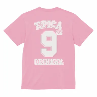 9周年限定Tシャツ　ピンク(後)