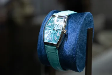 Art Focus Bangkok「Everlasting」金田涼子×フランクミュラー コラボレーションウォッチの展示