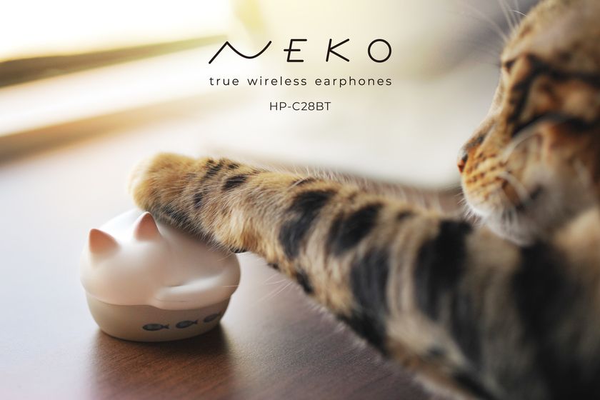 発売前から累計発注数10,000匹越え！ 猫イヤホンこと
