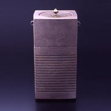 8. 四方切合釜(1997, 風炉釜)