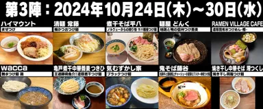 大つけ麺博　第3陣