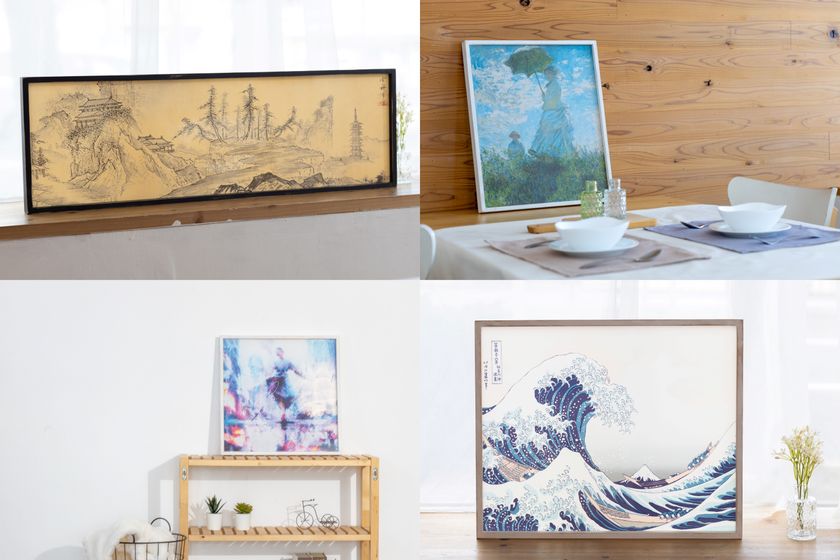 北島朝子、花、希少画集画、新品額装付 北島朝子、花、希少画集画、新品額装付
