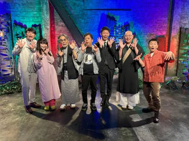 左から、岡田、加藤、稲川、山口、島田、三木、増田