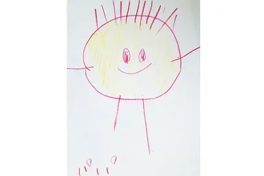 大好きなパパお仕事がんばってね！(ラクガキ画像)