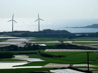 岩堂山からの眺望