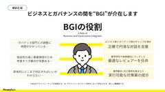 国内初！プライバシーテック、ビジネスとガバナンスのプロ先導者「BGI(Business and Governance Integrator)」による常駐型支援事業を8月26日より開始