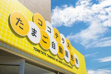 黄色の可愛い看板が目印