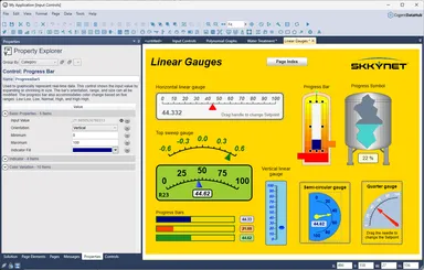 計測器の稼働状況確認画面