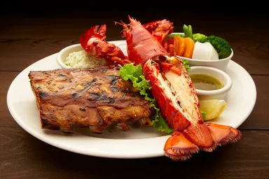 カナディアンロブスター＆リブ