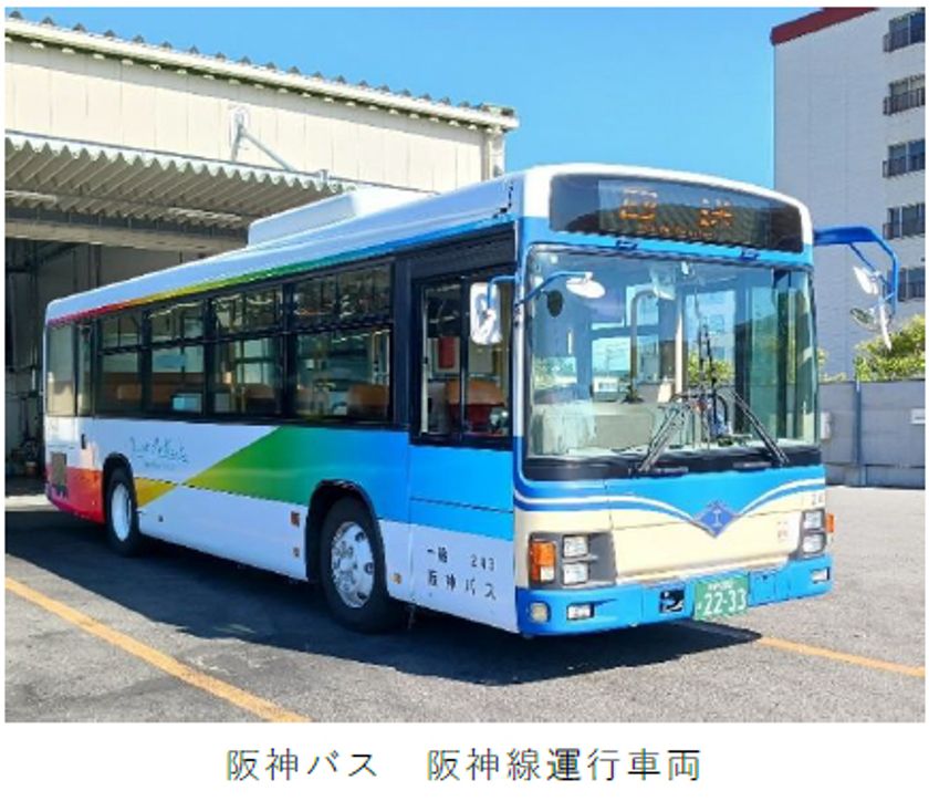 ブランドロゴ等をデザインした
ラッピングバスの運行を開始しました