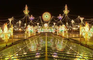 イルミネーション正面