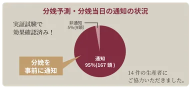 実証実験による結果