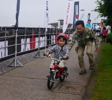 自転車乗れたよ