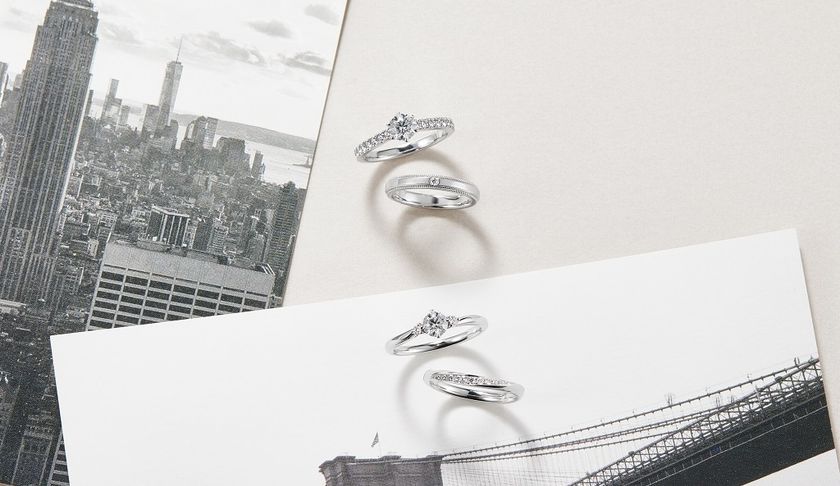 ニューヨークの洗練と
美意識が受け継がれるデザインのリング
~9月8日はニューヨークの日~