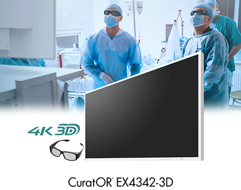 手術・内視鏡映像を立体視できる
EIZO最大サイズの42.5型4K/3Dモニターを発売 – Net24通信