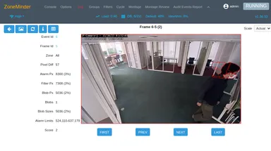 ZoneMinder利用イメージ