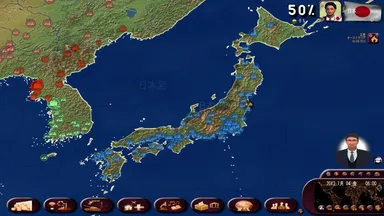 日本周辺マップ