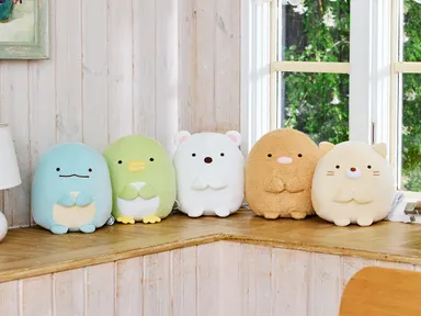 あったかすみっコぐらし しろくま、とかげ、ねこ、ぺんぎん、とんかつ(使用イメージ2)