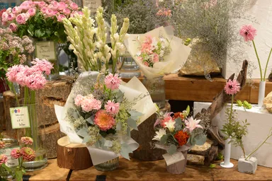 「サステナチャレンジショップ」ブーケ