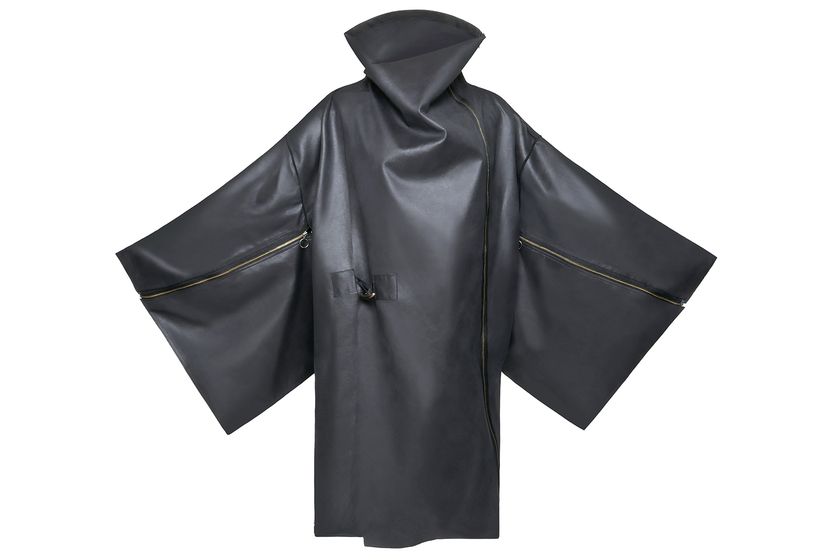 ミハイルギニス　着るストール　人工皮革 COAT STOLE | ミハイルギニスアオヤマ｜着るアートストール