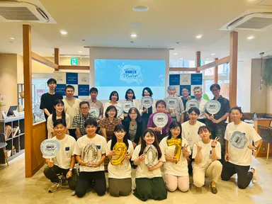 お客さまと集合写真　ご参加ありがとうございました