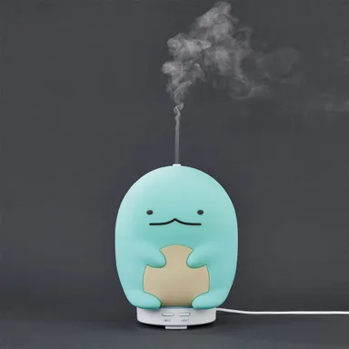 すみっコぐらし　ルームライト加湿器　とかげ(加湿器モード イメージ)