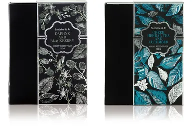 Daphne and BlackberryとGreek Herbal Tea and Cucumber