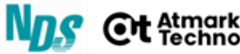株式会社大阪エヌデーエス、株式会社アットマークテクノのロゴ
