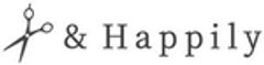 ヘアサロン ＆Happilyのロゴ