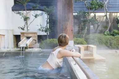 専用入浴着「バスタイムトップス」トップスとボトムス