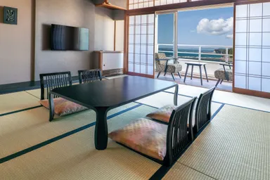 【2024年4月リニューアル】7階「純和室」はテーマが「紀州」