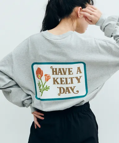 ヴィンテージワッペンデザインL/Sティーシャツ　6,490円(税込)