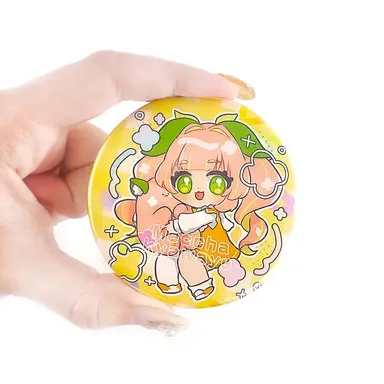 最短1分でオリジナル缶バッジ制作