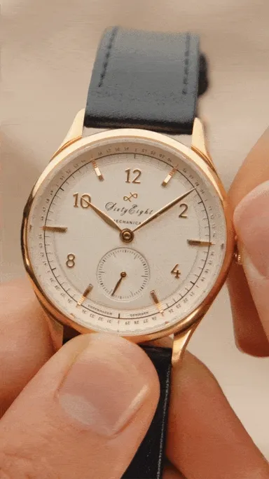 ゼンマイの巻き上げGIF動画