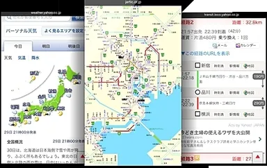 旅行情報に素早くアクセス