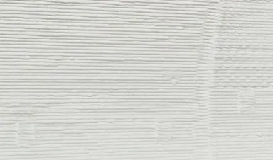 積層痕を取り入れたデザイン