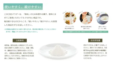 食品CBDについて