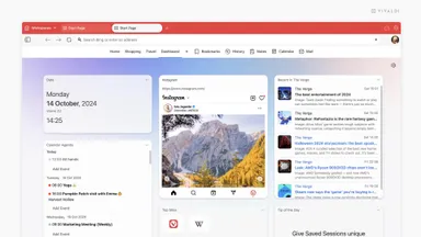 Vivaldi 7.0、新機能ダッシュボード