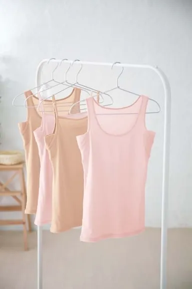 汗取りパッド付きキャミソール、タンクトップ