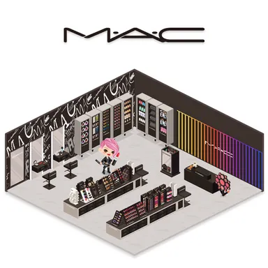 クールなブラックのルーム