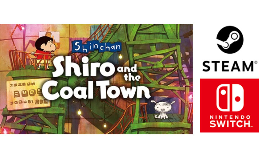 日本・アジアに続き世界70カ国超で展開!
【クレヨンしんちゃん『炭の町のシロ』】 STEAM版と
「Nintendo Switch」欧米ダウンロード版が本日発売!
