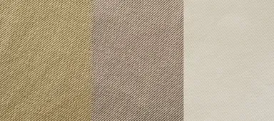 (左から)セージグリーン・ぺブルグレー・ホワイト