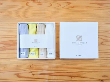 銅繊維入りキッチンタオルセット：4枚