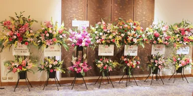 パーティーお祝い花