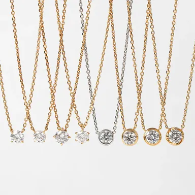 「0.3ct パーフェクトダイヤモンド」セミオーダーネックレス／対象デザイン