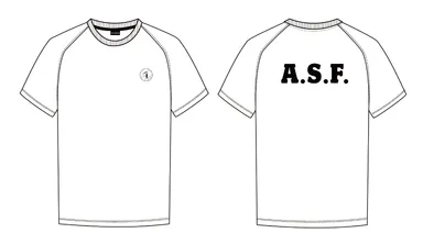 『爽楽 -sara-』Tシャツ 図面