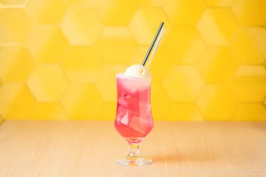 ピンククリームソーダサワー