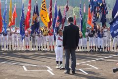 大会の様子(選手宣誓)
