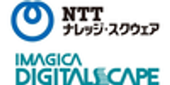 NTTナレッジ・スクウェア株式会社、株式会社イマジカデジタルスケープのロゴ