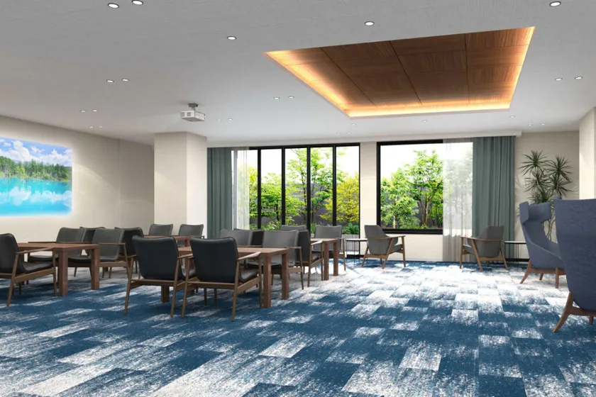 2025年1月オープン予定 葛飾白鳥エントランスロビー(イメージ)